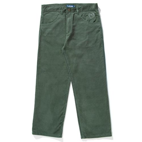 Calça veludo hot sale verde militar